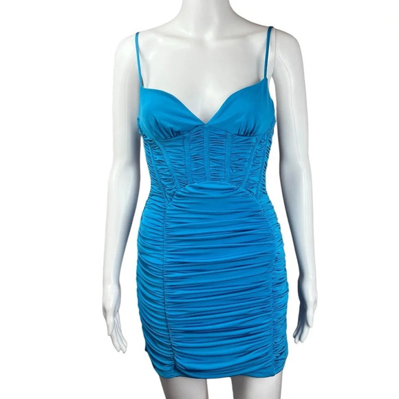 Zara Corset Bodycon Mini Dress - Picture 3 of 14